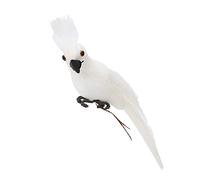 Oiseaux de Simulation Décoration de Jardin Modèle de Perroquet de 11 Pouces Très Réaliste Manteau en Artificielle Plumes Décor d'arbre de Parc