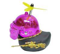 Oiseaux de voiture pour tableau de bord, cloche de vélo Décor de corne