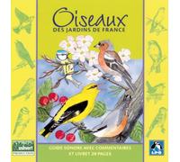 Oiseaux des jardins de France Inclus livret 20 pages CD