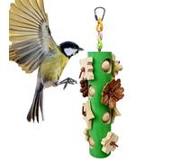 Oiseaux destinés aux Conures - en Bois 26,4 cm Réduit l'ennui et favorise Le limage du Bec, de Mastication pour Perroquet,Calopsitte Inséparables Conure Perroquet Canari Petite Perruche