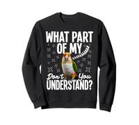 Oiseaux d'observation des Oiseaux Comprendre la caïque à Ventre Blanc Sweatshirt