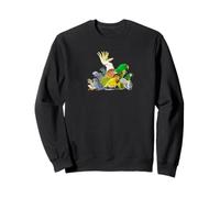 Oiseaux d'une Plume - Édition Perroquet, Perruche Sweatshirt