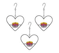 Oiseaux en plein air, chargeur de colibris d'extérieur, 3x station d'alimentation de jardin pour moineaux - anttant et abeille pour animaux