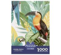 Oiseaux et Plantes Tropicaux Puzzle 1000 Pièces Educa Jouet en Bois Jeu D'Intelligence Décoration Intérieure Jeu Éducatif Challenge Toy Adultes & Enfants des 14 Ans 38x26cm/1000pcs