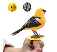 Oiseaux Jouets - Figurines Oiseaux Enfant,Figurine Réaliste Et Mignonne pour Interaction Parlante Favoris Fête Bureau Maternelle Enrichissement Animalerie