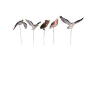 Lemax - Oiseaux assortis - Lot de 5.