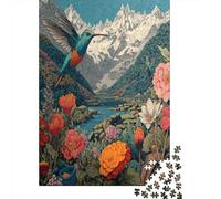 Oiseaux, Mayas, Fleurs, vallées luxuriantes, Montagnes | pour Adultes || 70x50cm/1000pcs Puzzles Jeux ÉduChatifs Puzzles De Décoration Intérieure