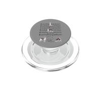 Oiseaux Musique Oiseaux Note Clef Musicien PopSockets PopGrip pour MagSafe