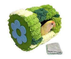 Oiseaux pour cage | Cabane rembourrée chaude pour l'hiver pour dormir | lits chauds pour oiseaux en hiver, pour élevage et ara, cacatoès, colibri conurus, hamster écureuil petits Anima