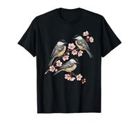Oiseaux sur Une Branche - Observation des Oiseaux Amusante T-Shirt