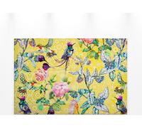 Oiseaux Toile Fleurs Jaune Vert 90x60 DD120348 Toile Mosaïque