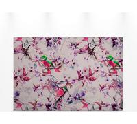 Oiseaux Toile Rose Bleu 90x60 DD120350 Toile sur châssis