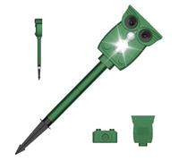 Oiseaux Ultrasons Solaire - Effaroucheur Animaux Extérieur Chats Rats Chiens Renards | Protège Jardin Patio Contre Pigeons | Imperméable Détecteur Mouvement Sifflet Électronique Nuisibles Sûr