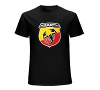 OISSA Bemibina Men's Abarth T-Shirt Black L