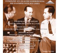 Oistrach (violino) - モーツァルト:ヴァイオリン協奏曲第5番、バッハ:2台ヴァイオリンのための協奏曲、ブラームス:ヴァイオリン協奏曲、ベートーヴェン:ヴァイオリン・ロマンス第2番