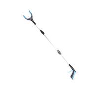 OITUGG Pince Ramasse Objet 1 pièce - Pince Telescopique 83cm Extension - Tête rotative à 90° Pince a Dechets avec Pointes Magnétiques - Pince pour Ramasser sans se Baisser, Rouge