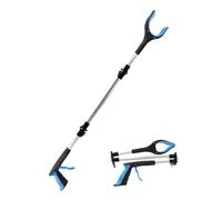 OITUGG Ramasse-litière de 91 cm, 1 bâton de préhension, aide à atteindre les aides et les adultes, avec pointe magnétique et tête rotative à 360°, bâton de ramassage portable, 90,9 cm