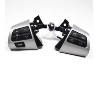 oiture Multifonction Volant Cruise Boutons/Ajustement for TOYOTA COROLLA A*DE150 N*DE150 NR*E150 ZR*E15 ZZ*E150 2010-2013 Bouton de commande audio au volant 8425002230(Silver)