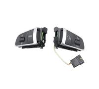 oiture Multifonction Volant Cruise Boutons Boutons de volant L&R interrupteur de commande MFSW interrupteur de régulateur de vitesse/adapté for Audi Q5 Q7 A3 A4 A5 A8L A7 A6 C6 A8 S5 S8