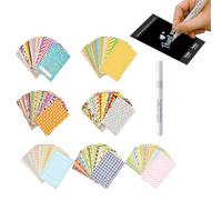 OIUAVYR 140 Pièces Autocollants Photo Instantanée avec Marqueur Acrylique, Cadres Bordures Coloré pour Fujifilm Instax Mini 9/8/7S/70/25/50S/90, Polaroid Photo, Films Autocollants, Photos Instantanées