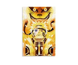 OIUER Fondos De Pantalla De Naruto Shippuden Poster décoratif sur toile pour salon, chambre à coucher, 60 x 90 cm