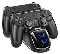OIVO Chargeur Manette PS4, Station de Charge Manette PS 4 avec Puce de Charge de 1,8 Heures, Station Manette Sony PlayStation 4/PS4/Pro/slim