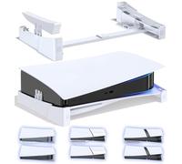 OIVO PS5 Support Horizontal, Support pour PS5 Compatible avec PlayStation 5/Slim/Pro Console Disc & Digital Editions avec Fixation à Vis, Support de Socle d’Accessoires P5