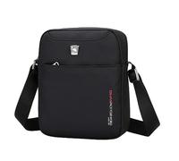 OIWAS Sacoche Bandoulière Homme pour Tous les Jours, Sac à Main Léger et Mini, Idéal pour Loisirs, Voyage, Randonnée, Noir