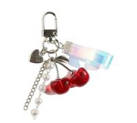 OIXEYA Porte-Clés en Forme de Cherry, Pendentif de sac pour Femme, Mignon, Breloques, Décoration, Cadeau de Fête des Mères