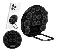 OIXEYA Ventouse Telephone Portable avec Support pour Différents Modèles de Téléphones Portables, Ventouse pour Etui, Support pour Téléphones Mobiles pour TikTok Videos et Selfies
