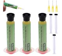 OIXYA 3 Pièces Sans plomb Pâte à Souder YF-RMA-223 Pâte à étamer Pâte à Souder 271°C Pâtes à Souder à l'étain avec SMT PCB SMD LED Réparation Électronique-20 g