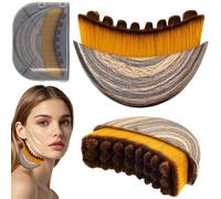 OIXYAZ 1 Pièces Brosse Drainage Lymphatique,Brosse Visage,Massage Visage,le menton et la mâchoire,conçue de façon ergonomique pour s'adapter à la peau avec précision