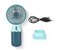 OIXYAZ Ventilateur Portable, Ventilateur de Poche USB Rechargeable 3 vitesses pour Maison, Bureau, Voyage Extérieur Hand Fan -B