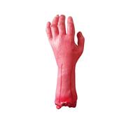 OIXYEY 1 Pièces Fausse Main, Halloween Main, Halloween Bloody Cut Hand, Pour Convient Aux Accessoires D'Halloween De The Walking Dead, Convient Aux Adultes (A)