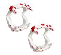 OIXYEY 2 Pièces Nouveau Style Avec Taches De Sang Et Dents De Vampire Pour Enfants De 10 Ans Et Plus, Sûr Et Adapté Aux Enfants, Sans Danger Pour Les Dents, Accessoire De Fête D'Halloween