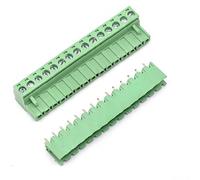 Oiyagai 5 Set 14Pin 5.08mm Pitch Male Female PCB Bornier à vis