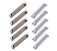 Oiyagai Lot de 10 Connecteurs DB37 Mâles à Souder, 2 Rangées, Adaptateurs de Remplacement VGA (Blanc)