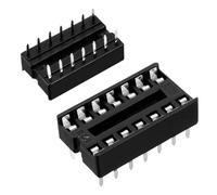 Oiyagai Lot de 30 Adaptateurs Dip 14 Broches 2,54mm, Support de CI à Souder