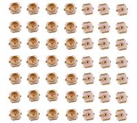 Oiyagai Lot de 50 Connecteurs Coaxiaux RF Femelle IPX U.FL SMD SMT pour Montage PCB