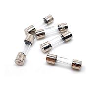 Oiyagai Lot de 65 Fusibles Tubulaires en Verre à Fusion Rapide, 13 Valeurs, 0,1A-20A, 250V, 5x20mm