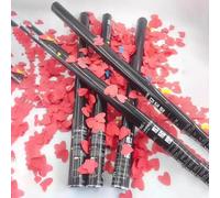 Oiyekntd Cartouches de Canon à confettis électriques, 80 cm / 31,5 Pouces, confettis Multicolores pour Mariages, fêtes, événements, Noël. Nécessite Une Machine à 2 ou 4 Coups pour être activée F