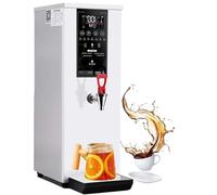 Oiyekntd Distributeur d'eau Chaude Commercial, Chauffe-Eau électrique à paliers pour thé, café et Desserts dans Les hôtels et cafés, Grand débit 60 l/h White