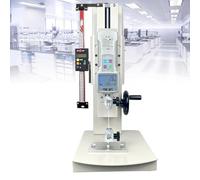 Oiyekntd dynamomètre numérique, Support de dynamomètre Manuel, avec échelle, Commande par Volant, avec 5 sondes, Affichage Clair, pour essais de Traction et de Compression 1000N