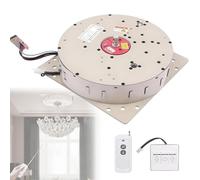 Oiyekntd Lève-Lustre, système de Levage de Lustre électrique 6M avec télécommande, Interrupteur Mural, élévateur de Lampes suspendues montées au Plafond pour Villas et Hauts plafonds Withcover-110LBS