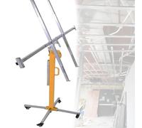 Oiyekntd Lève-Panneaux Roulant pour plaques de plâtre, Outil de Levage et de manutention, en Acier avec Bras télescopique et 4 Roues verrouillables 5M(16.4ft)