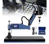 Oiyekntd Machine à tarauder électrique à Bras Flexible, Lubrification Automatique, soufflage, 1000/1200 mm, Machine à fileter Haute Vitesse M636E