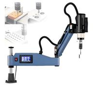 Oiyekntd Machine à tarauder électrique, Machine à tarauder électrique, Bras de taraudage, Pinces Standard, Type Universel, Bras Flexible, Machine à tarauder Les écrous M312E