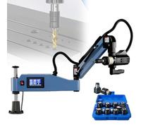 Oiyekntd Machine à tarauder électrique, Machine à tarauder électrique, Machine à tarauder à Bras Flexible Universel, Pinces de taraudage Standard M316E