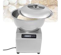 Oiyekntd Pétrin électrique Professionnel, Grande capacité, en Acier Inoxydable, avec Double Rotation, Couvercle et minuterie, idéal pour boulangeries, pizzerias et Restaurants. 5KG/11LBS