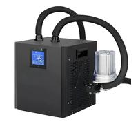 Oiyekntd Refroidisseur d'eau de Bain glacé pour athlètes en récupération, Refroidisseur de Bain glacé amélioré avec Filtre Externe et 2 Pompes à Eau, pour Bain de Glace de récupération par Immersion
